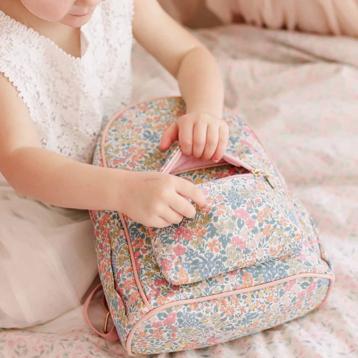 Josie Joans新款英国liberty防水儿童双肩包