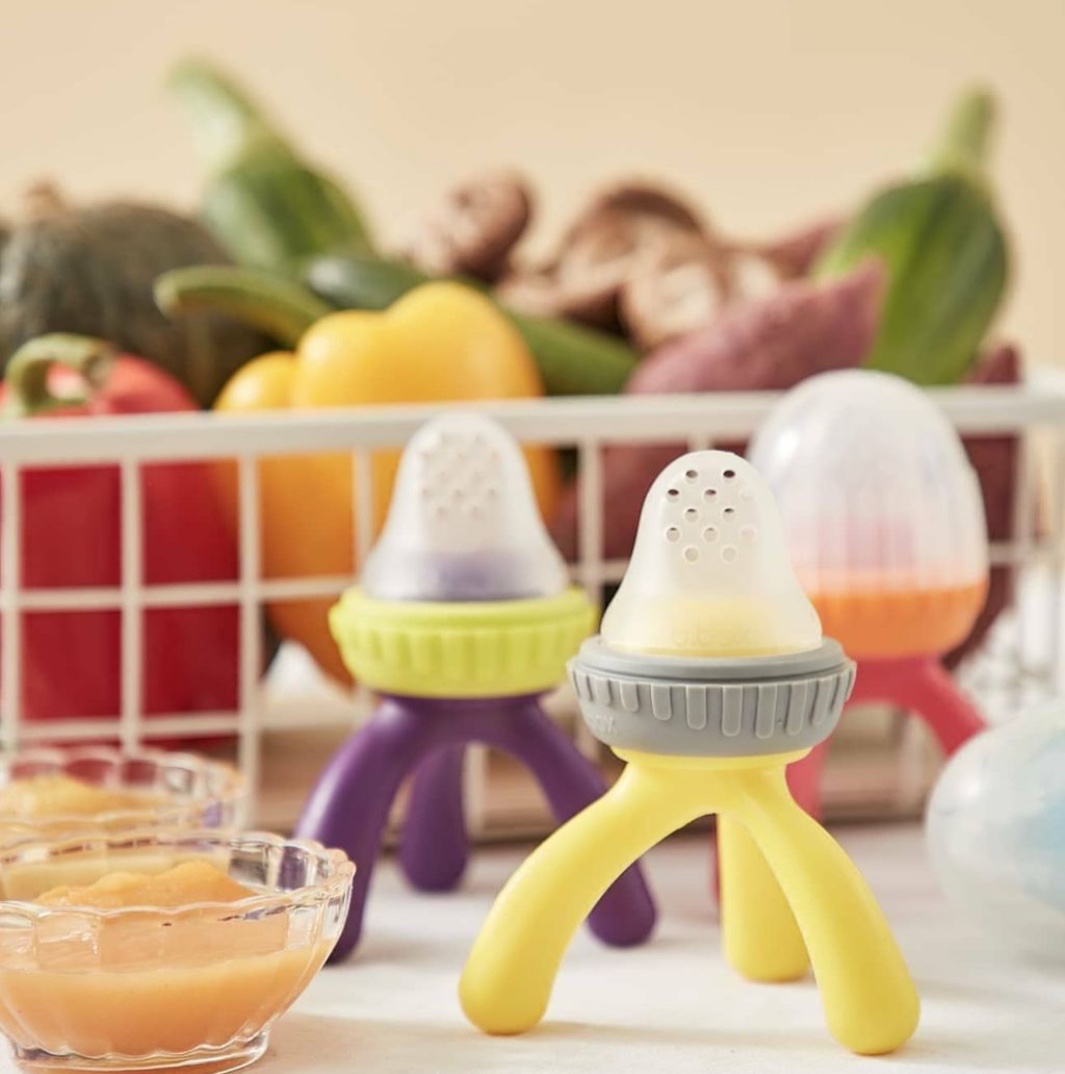 bbox硅胶飞船儿童辅食咬咬器