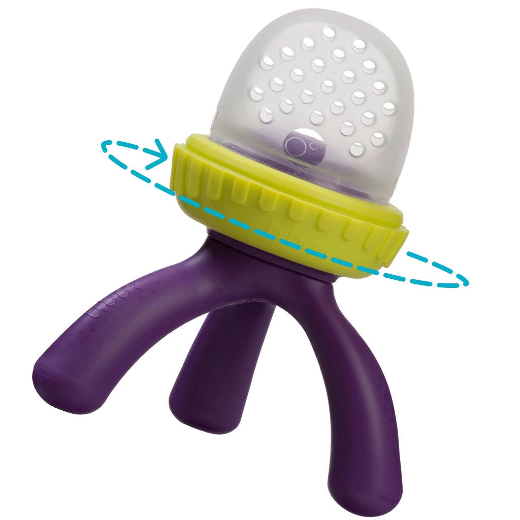 bbox硅胶飞船儿童辅食咬咬器