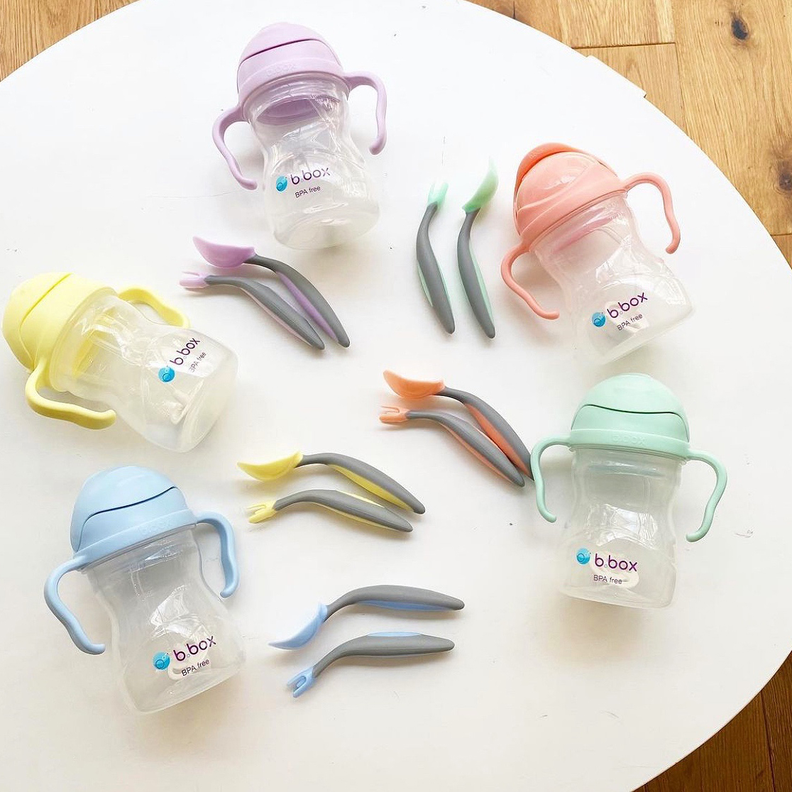 b.box冰淇淋系列婴儿辅食叉勺套盒