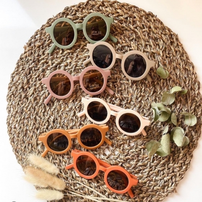 丹麦Grech co复古儿童太阳镜UV400